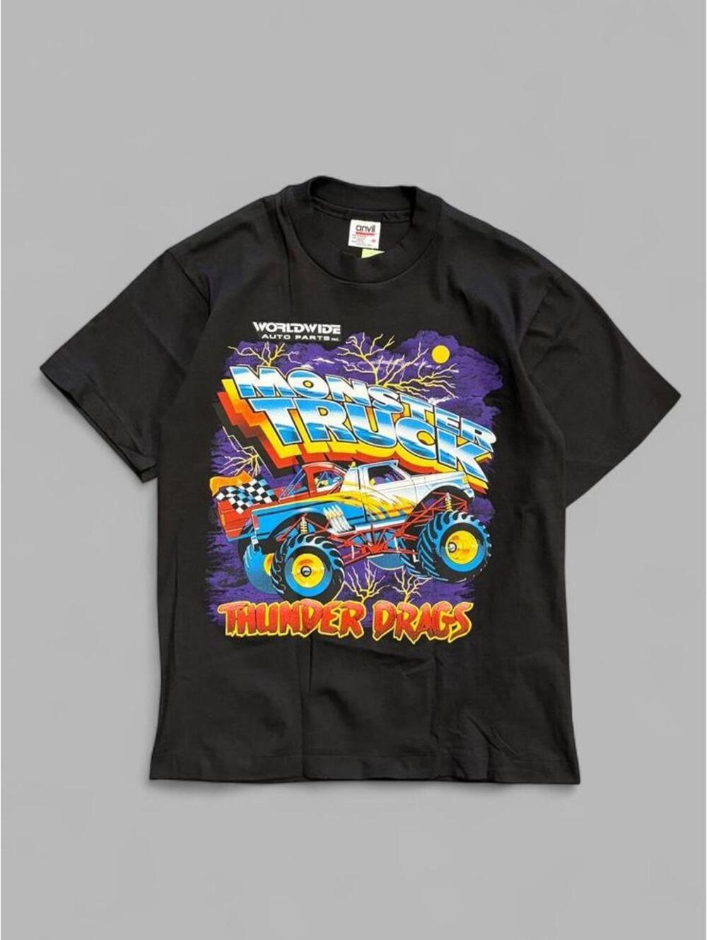 90s Dodge Rules Monster Truck Thunder Drags Tee